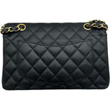 シャネル CHANEL マトラッセ23 A01113 27番台 ブラック ゴールド金具 キャビアスキン レディース ショルダーバッグ