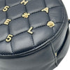 シャネル CHANEL マトラッセ アイコンミニショルダー 30番台 ネイビー ゴールド金具 ラムスキン レディース ショルダーバッグ