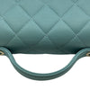 シャネル CHANEL ビジネスアフィニティ スモールバッグ A93749 29番台 ライトブルー ゴールド金具 キャビアスキン レディース ショルダーバッグ