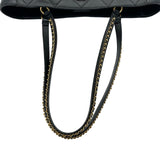 シャネル CHANEL マトラッセチェーントートバッグ AS3537 ブラック ゴールド金具 カーフスキン レディース トートバッグ