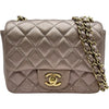 シャネル CHANEL ミニマトラッセ A35200 20番台 シャンパンピンク ゴールド金具 ラムスキン レディース ショルダーバッグ