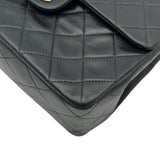 シャネル CHANEL ミニマトラッセ20 A01163 2番台 ブラック ゴールド金具 カーフスキン レディース ショルダーバッグ