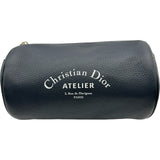 クリスチャン・ディオール Christian Dior アトリエ ローラーバッグ ネイビー レザー メンズ ショルダーバッグ