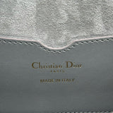 クリスチャン・ディオール Christian Dior ホビー ミディアム グレー レザー レディース ショルダーバッグ