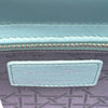 クリスチャン・ディオール Christian Dior レディディオール MY ABCDior バッグ スモール M0538PCAL ブルー シルバー金具 カナージュラムスキン レディース ショルダーバッグ