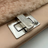 フェンディ FENDI ピーカブーミニ 8BN244 ピンクベージュ ファー レディース ハンドバッグ