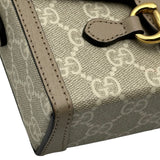 グッチ GUCCI ホースビット 1955 ショルダー 699296 ベージュ GGスプリーム レディース ショルダーバッグ