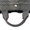 エルメス HERMES エールライントートMM グレー シルバー金具 トワル ユニセックス トートバッグ