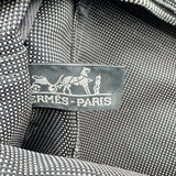 エルメス HERMES エールライントートMM グレー シルバー金具 トワル ユニセックス トートバッグ