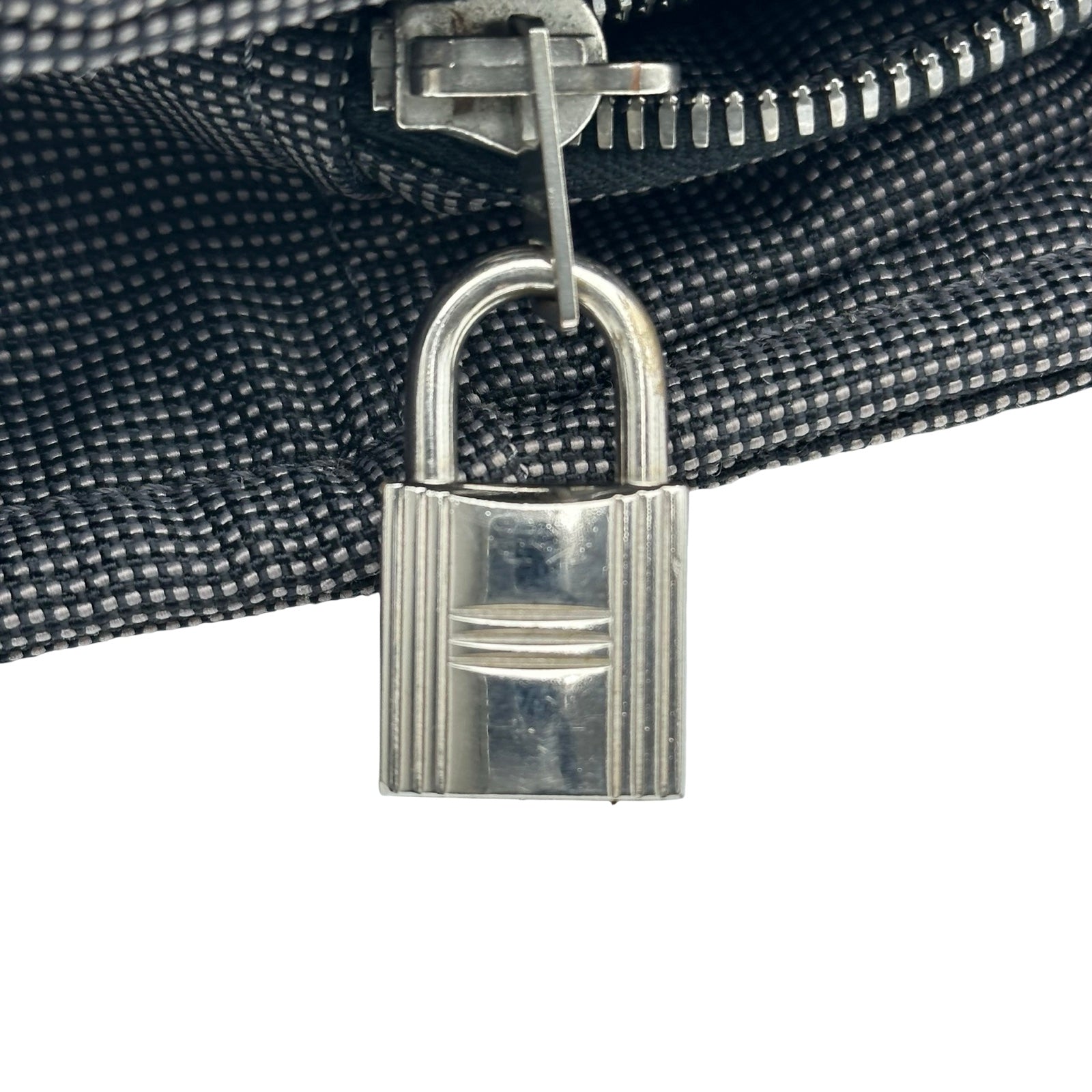 エルメス HERMES エールラインアド MM グレー トワル レディース