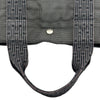 エルメス HERMES エールライントートMM グレー シルバー金具 トワル レディース トートバッグ