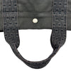 エルメス HERMES エールライントートMM グレー シルバー金具 トワル レディース トートバッグ
