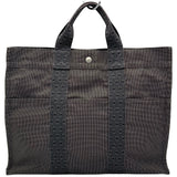 エルメス HERMES エールライントートMM グレー トワル ユニセックス トートバッグ