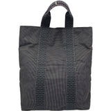 エルメス HERMES エールラインカバス グレー シルバー金具 トワル ユニセックス トートバッグ