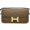 エルメス HERMES コンスタンス エラン ミロワール K刻印 エトゥープ マットゴールド金具 エプソン レディース ショルダーバッグ