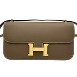 エルメス HERMES コンスタンス エラン ミロワール K刻印 エトゥープ マットゴールド金具 エプソン レディース ショルダーバッグ
