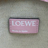 ロエベ LOEWE リピートアナグラムTポーチ ピンク レザー レディース クラッチバッグ