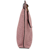 ロエベ LOEWE リピートアナグラムTポーチ ピンク レザー レディース クラッチバッグ