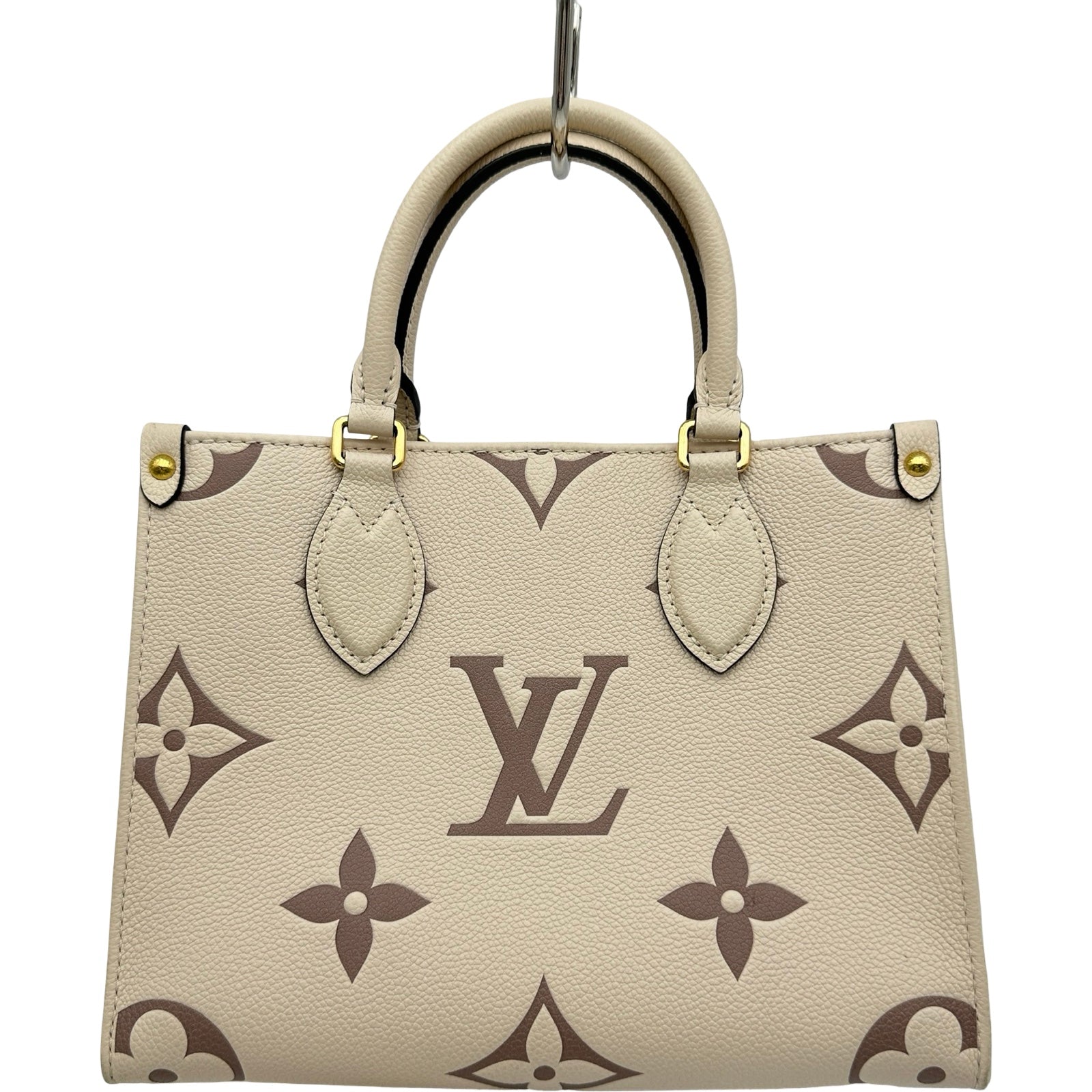 ルイ・ヴィトン LOUIS VUITTON オンザゴーPM M45654 クレーム