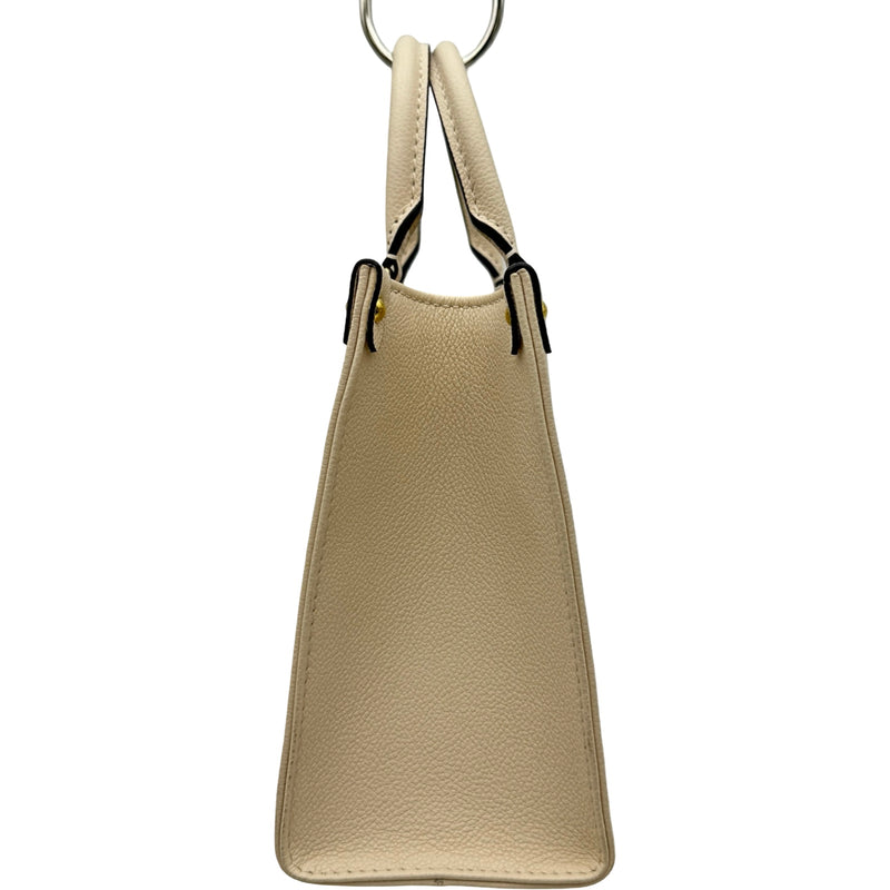 ルイ・ヴィトン LOUIS VUITTON オンザゴーPM M45654 クレーム