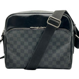 ルイ・ヴィトン LOUIS VUITTON デイトンPM N41408 ブラック ダミエ・グラフィット メンズ ショルダーバッグ
