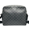 ルイ・ヴィトン LOUIS VUITTON デイトンPM N41408 ブラック ダミエ・グラフィット メンズ ショルダーバッグ