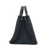 プラダ PRADA カナパ M ブラック デニム レディース トートバッグ
