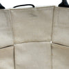 ボッテガ・ヴェネタ BOTTEGA VENETA アルコトート アイボリー キャンバス レディース トートバッグ