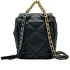 シャネル CHANEL CHANEL 19 バックパック AS4223 ブラック ゴールド/シルバー金具 ラムスキン レディース リュック・デイパック