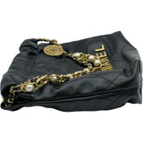 シャネル CHANEL CHANEL22 ミニバッグ AS3980 ブラック ゴールド金具 シャイニーカーフ/パール レディース ショルダーバッグ