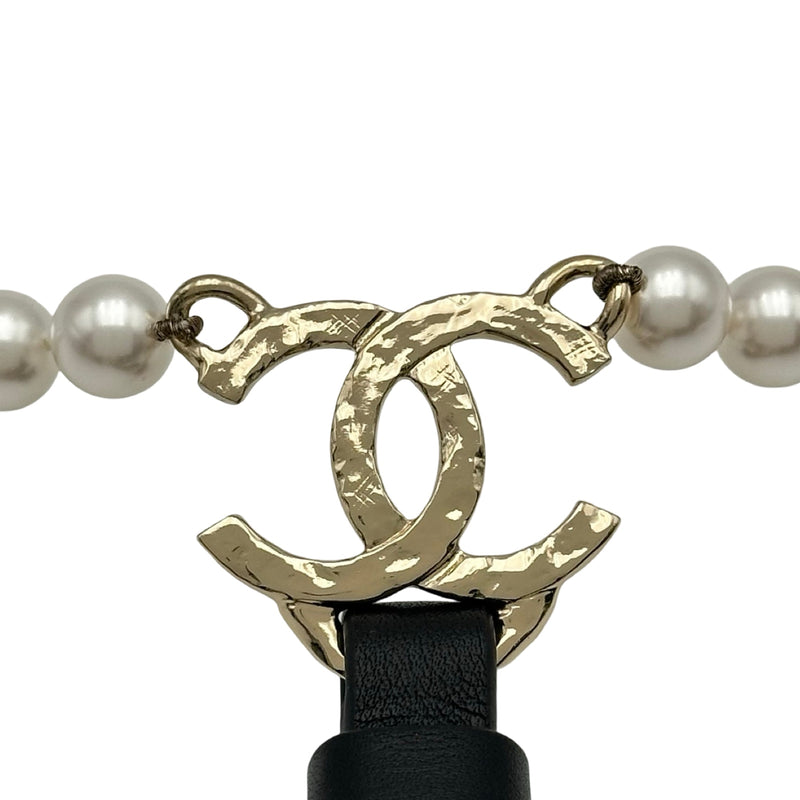 CHANEL サスペンダー ブラック ゴールド金具 シャネル CHANEL ココマークサスペンダー ブラック ゴールド金具