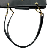 シャネル CHANEL スーパーモデル チェーントートバッグ A01992 番台 ブラック ゴールド金具 キャビアスキン レディース トートバッグ