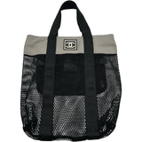 シャネル CHANEL スポーツライントート ブラック ブラック金具 キャンバス レディース ハンドバッグ