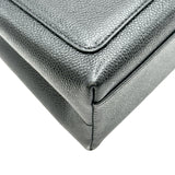シャネル CHANEL トラペースチェーンショルダー 5番台 ブラック GD金具 キャビアスキン レディース ショルダーバッグ