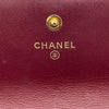 シャネル CHANEL ボーイシャネル ロングウォレット A80286 23番台 ボルドー ゴールド金具 ラムスキン レディース 長財布