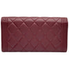 シャネル CHANEL ボーイシャネル ロングウォレット A80286 23番台 ボルドー ゴールド金具 ラムスキン レディース 長財布