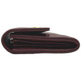 シャネル CHANEL ボーイシャネル ロングウォレット A80286 23番台 ボルドー ゴールド金具 ラムスキン レディース 長財布