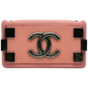 シャネル CHANEL ボーイブリックショルダー 18番台 ピンク シルバー金具 ラムスキン レディース ショルダーバッグ
