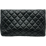 シャネル CHANEL マトラッセクラッチバッグ ブラック ラムスキン レディース クラッチバッグ