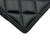 シャネル CHANEL マトラッセチェーンカードケース AP1730 ブラック ゴールド金具 ラムスキン レディース カードケース