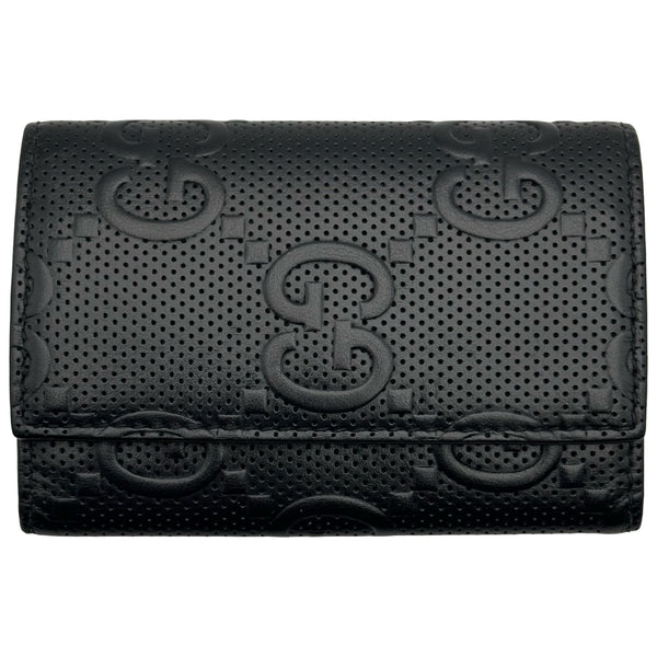 グッチ GUCCI 6連キーケース 625565 ブラック GGエンボス ユニセックス