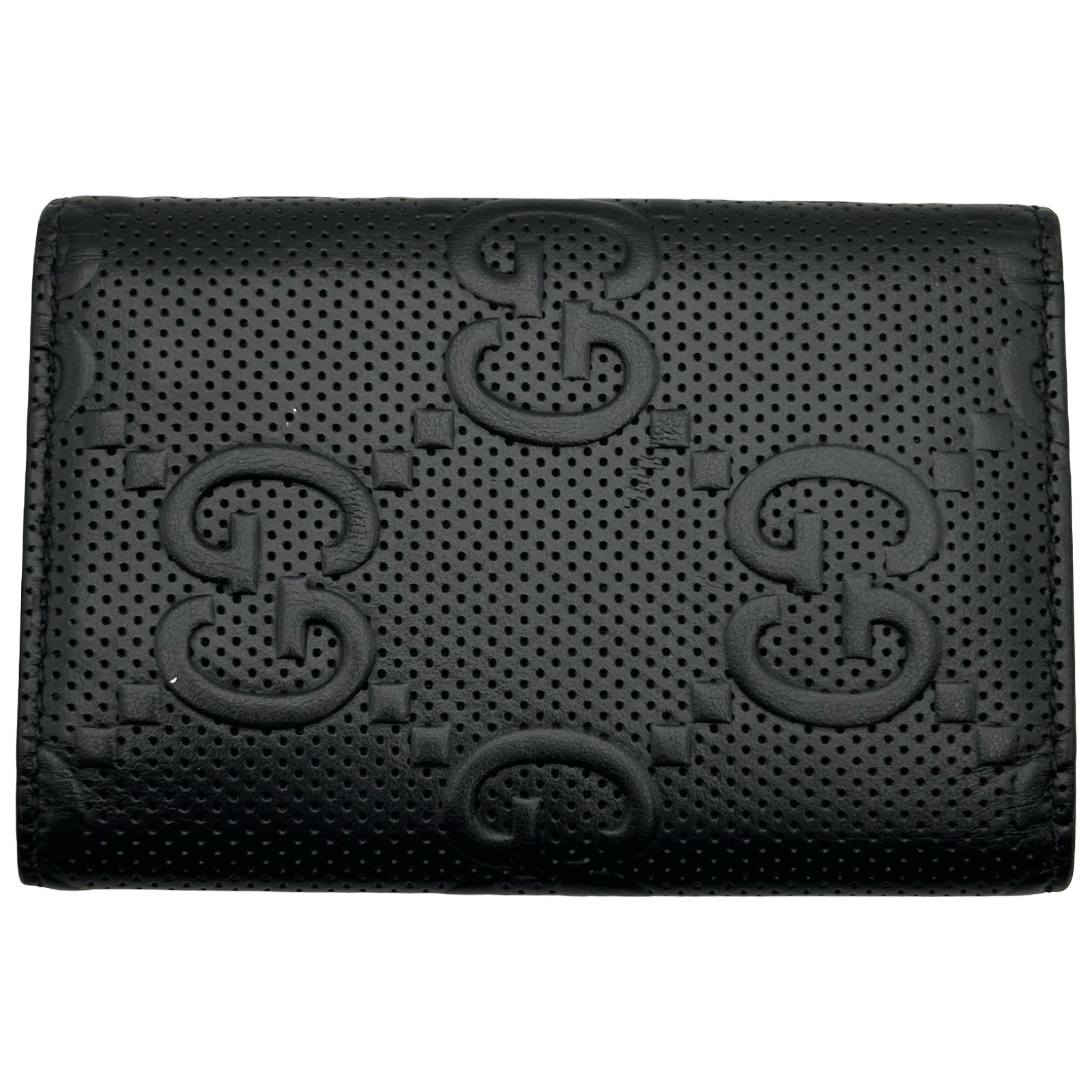 グッチ GUCCI 6連キーケース 625565 ブラック GGエンボス ユニセックス