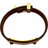 エルメス HERMES アス・ドゥ・クールブレスレット ナタ/ ゴールド ゴールド金具 スイフト/メタル アクセサリー