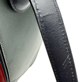 エルメス HERMES イルドボウ 〇W刻印 ルージュアッシュ/ブルーインディゴ ゴールド金具 ボックスカーフ/ヴェール レディース ハンドバッグ