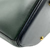 エルメス HERMES イルドボウ 〇W刻印 ルージュアッシュ/ブルーインディゴ ゴールド金具 ボックスカーフ/ヴェール レディース ハンドバッグ