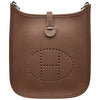 エルメス HERMES エヴリンTPM U刻印 ブリュレ シルバー金具 トリヨン レディース ショルダーバッグ