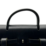 エルメス HERMES エールバッグアドPM □G刻印 ブラック シルバー金具 トワル レディース リュック・デイパック