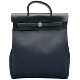 エルメス HERMES エールバッグアドPM □G刻印 ブラック シルバー金具 トワル レディース リュック・デイパック