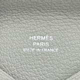 エルメス HERMES カルヴィ K刻印 グリペール シルバー金具 シェーブル レディース カードケース