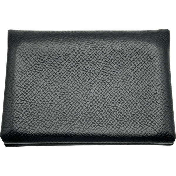 エルメス HERMES カルヴィデュオ U刻印 ブラック シルバー金具
